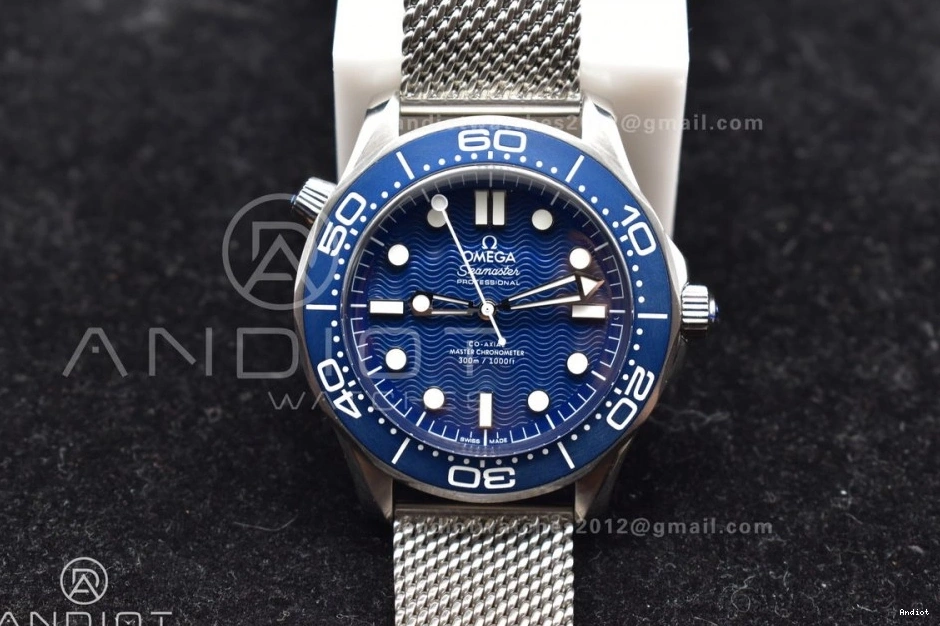 Mesh 60th 42mm 1065 Edition anniversary Best VSF Bracelet Seamaster Bond 300M A Stylish James on 0801